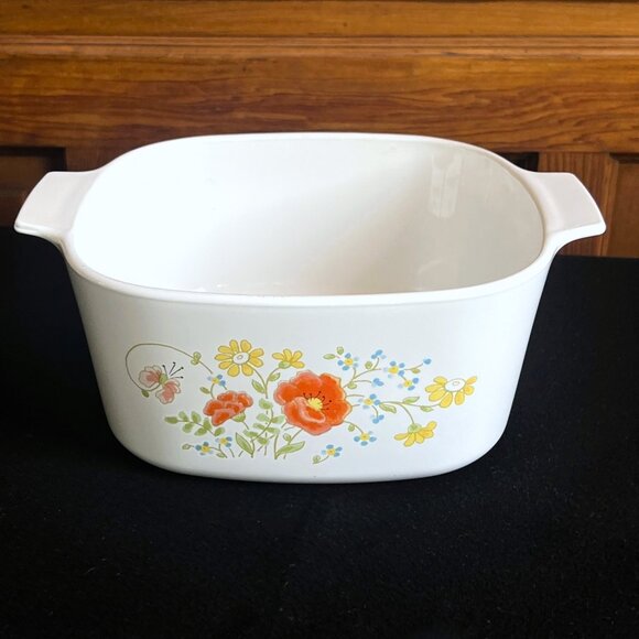 Corningware Other - Vintage CorningWare Wildflower 3 Qt Casserole Dish Dutch Oven A-3-B (No Lid)